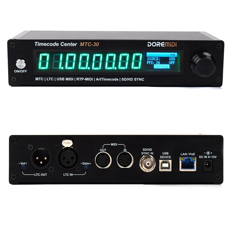 DOREMIDI MTC-30 Timecode Center - Image 3